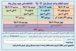 تمدید بازه انتخاب واحد