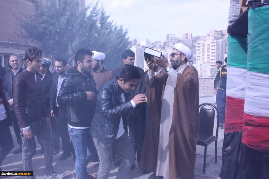 مراسم اعزام دانشجویان به مناطق جنوب کشور (راهیان نور)