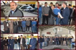 تقدیر از همکار جانباز دانشکده  به مناسبت  روز جانباز در جمع صمیمی کارگاه مکانیک خودرو 2