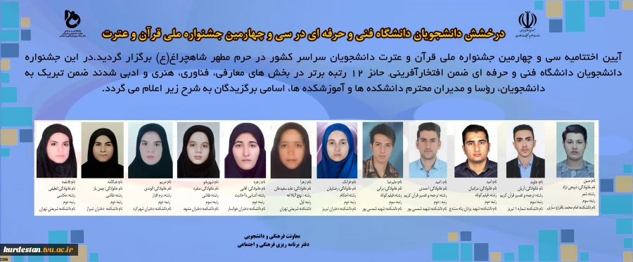 مقام دوم کشوری