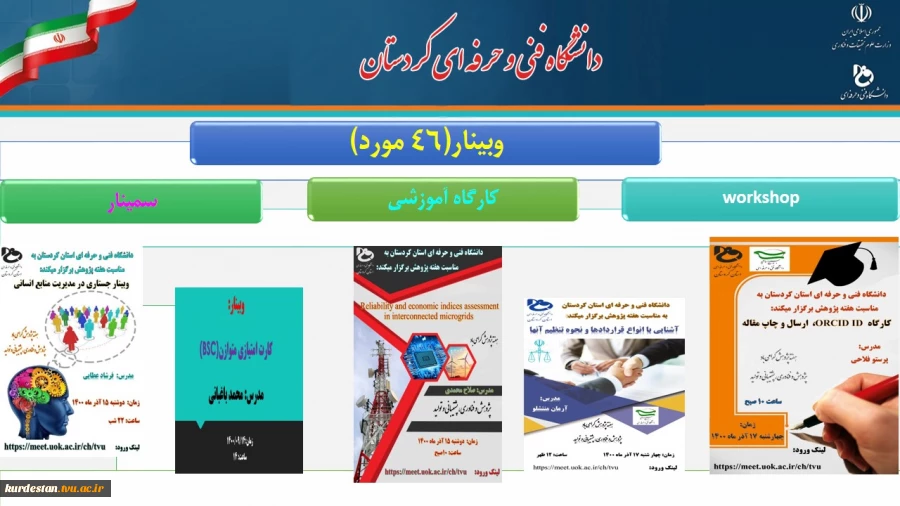 فعالیتهای پژوهشی، ارتباط با صنعت و کارافرینی 19