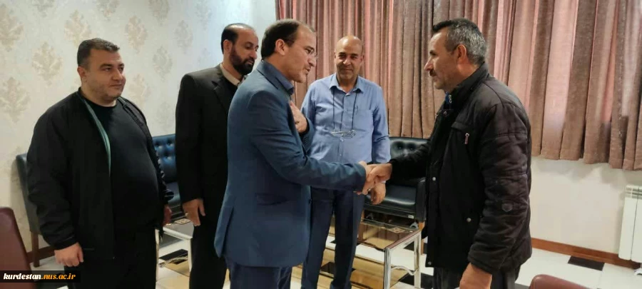 بازدید مدیرکل حراست دانشگاه از مراکز تابعه دانشگاه فنی و حرفه ای کردستان 2