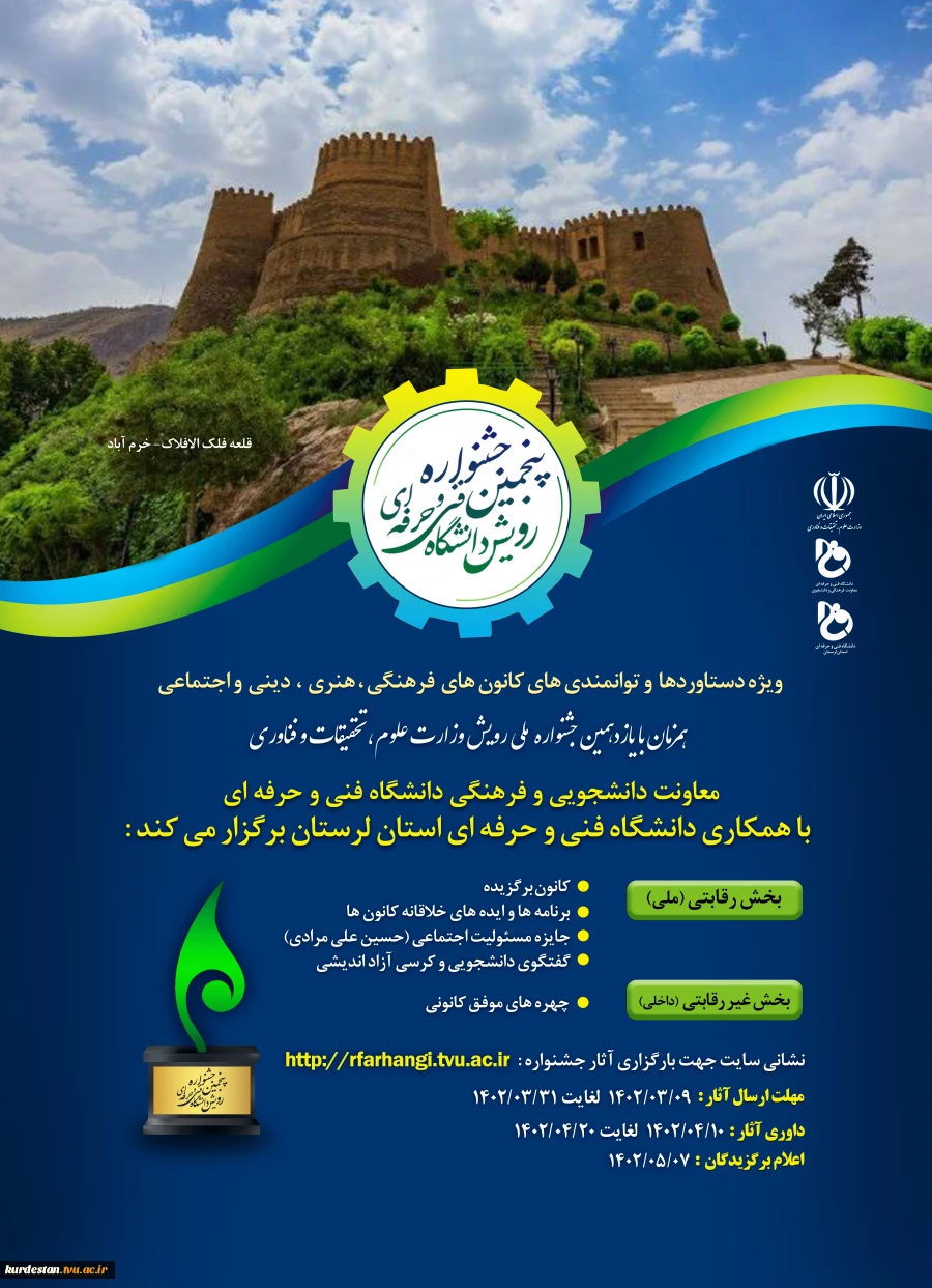 جشنواره رویش دانشگاه فنی و حرفه ای 2