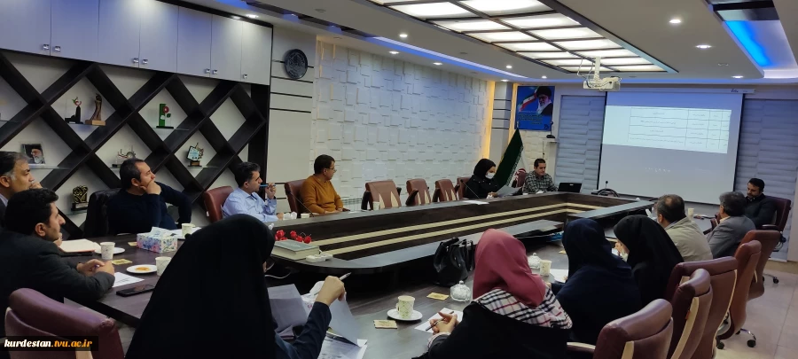 برگزاری شورای پژوهشی دانشگاه فنی وحرفه ای کردستان درآستانه هفته پژوهش 3