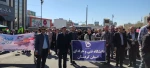 ریاست،کارکنان واساتید دانشگاه فنی وحرفه ای کردستان همزمان با آخرین جمعه ماه مبارک رمضان وهمگام وهمصدا  با ملت بزرگ ایران به منظور حمایت از مردم مظلوم فلسطین واعلام انزجار از جنایات رژیم جنایتکار صهیونیستی درراهپیمایی روز قدس شرکت کردند.

 3