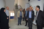 بازدید رئیس واحد استان کردستان به همراه معاون فرهنگی ودانشجویی  ،مسئول نظارت، ارزیابی و تضمین کیفیت و روسای ادارات مالی،حراست، عمرانی و آموزش واحد استان از آموزشکده فنی وحرفه ای دختران سنندج 3
