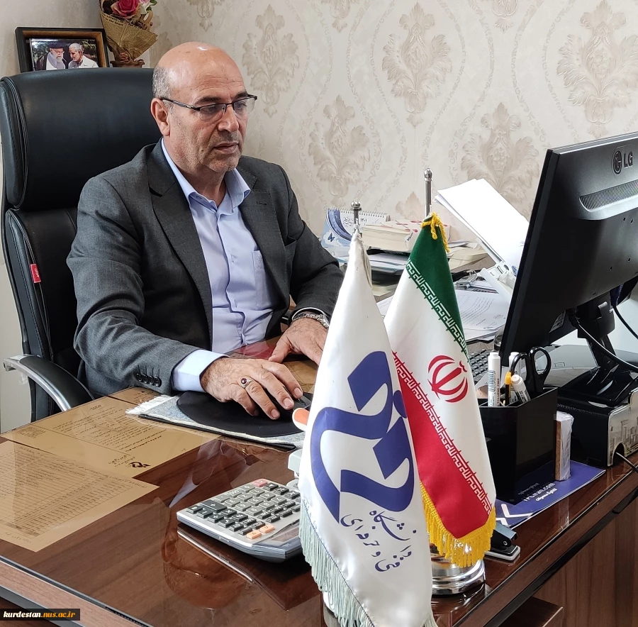 بیانیه رئیس دانشگاه فنی وحرفه ای واحد استان کردستان  درخصوص  دعوت به مشارکت در انتخابات ریاست‌جمهوری
1403 2