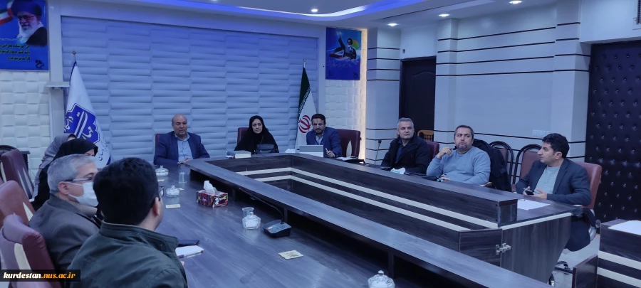 نشست کارگروه مرکزرشد واحدهای فنآور دانشگاه ملی مهارت واحداستان کردستان بادستورکار بررسی وضعیت موجود و برنامه‌های آتی مرکز رشداستان برگزارشد. 3