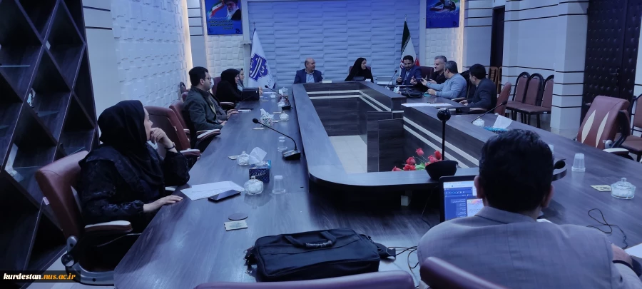 نشست کارگروه مرکزرشد واحدهای فنآور دانشگاه ملی مهارت واحداستان کردستان بادستورکار بررسی وضعیت موجود و برنامه‌های آتی مرکز رشداستان برگزارشد. 4