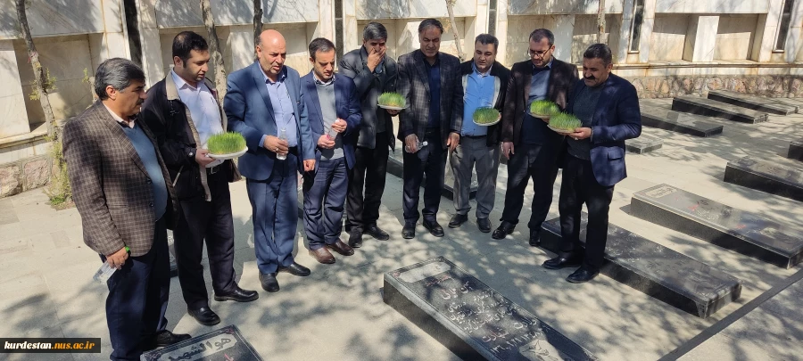ادای احترام به مقام شامخ شهیدان دروز بزرگداشت شهدا:  2