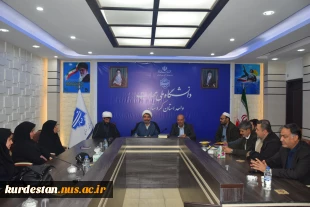مراسم معارفه مسئول نهاد مقام معظم رهبری در دانشگاه ملی مهارت واحد استانی کردستان برگزار شد. 3