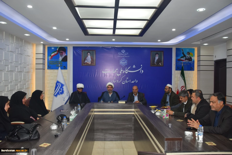 مراسم معارفه مسئول نهاد مقام معظم رهبری در دانشگاه ملی مهارت واحد استانی کردستان برگزار شد. 3