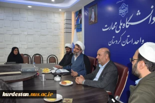 مراسم معارفه مسئول نهاد مقام معظم رهبری در دانشگاه ملی مهارت واحد استانی کردستان برگزار شد. 6