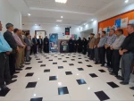 برگزاری مراسم اولین سالگرد شهادت رییس جمهور شهید و همراهانش در دانشگاه ملی مهارت استان کردستان 6