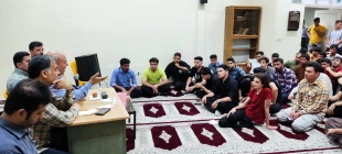 برگزاری جلسه پرسش و پاسخ با دانشجویان ساکن در خوابگاه های پسران دانشگاه ملی مهارت واحد استان کردستان 7