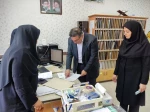 بازدید نماینده نظارت و ارزیابی سازمان مرکزی از فرایند برگزاری امتحانات پایان ترم مراکزدانشگاه ملی مهارت واحداستان کردستان 2