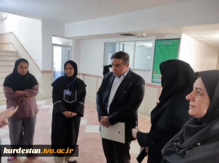 بازدید نماینده نظارت و ارزیابی سازمان مرکزی از فرایند برگزاری امتحانات پایان ترم مراکزدانشگاه ملی مهارت واحداستان کردستان 6
