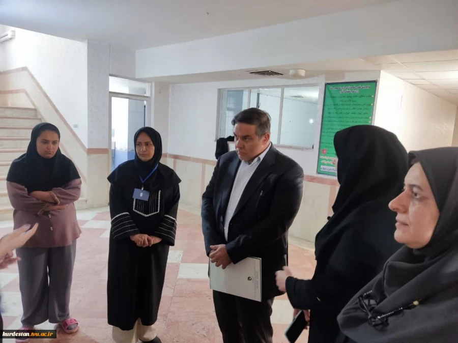 بازدید نماینده نظارت و ارزیابی سازمان مرکزی از فرایند برگزاری امتحانات پایان ترم مراکزدانشگاه ملی مهارت واحداستان کردستان 6