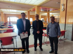 بازدید نماینده نظارت و ارزیابی سازمان مرکزی از فرایند برگزاری امتحانات پایان ترم مراکزدانشگاه ملی مهارت واحداستان کردستان 8