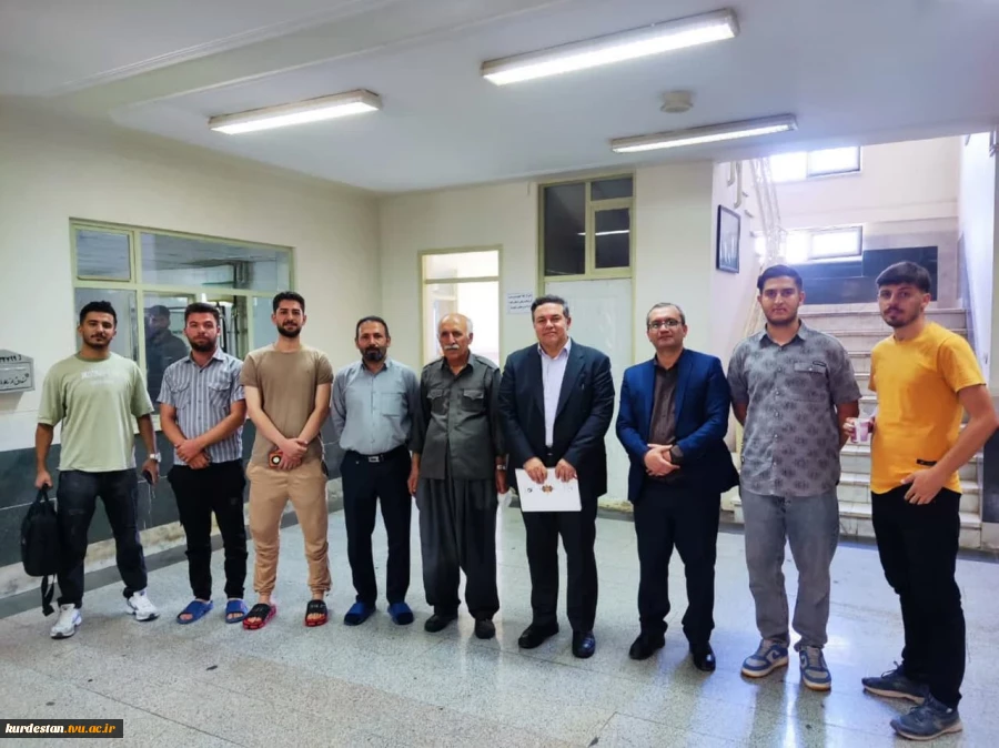 بازدید نماینده نظارت و ارزیابی سازمان مرکزی از فرایند برگزاری امتحانات پایان ترم مراکزدانشگاه ملی مهارت واحداستان کردستان 10