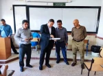بازدید نماینده نظارت و ارزیابی سازمان مرکزی از فرایند برگزاری امتحانات پایان ترم مراکزدانشگاه ملی مهارت واحداستان کردستان 12
