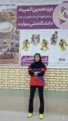 درخشش دانشجویان دختر ورزشکار دانشگاه ملی مهارت استان کردستان در نوزدهمین المپیاد ورزشی قهرمانی کشور 7