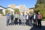 بازدید دکتر خبات نسائی از امکانات وکارگاه های سایت شماره2 دانشکده شهید یزدان پناه 10