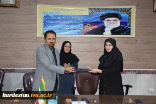 آیین تکریم ومعارفه سرپرست جدید آموزشکده دختران سنندج برگزار شد 4