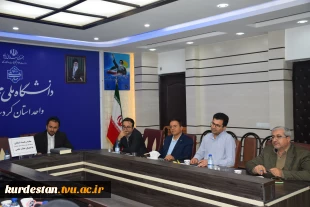 دیدار اعضای هیئت علمی با دکتر خبات نسائی سرپرست دانشگاه ملی مهارت واحد استان کردستان 3