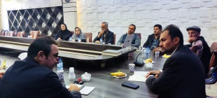 دیدار اعضای هیئت علمی با دکتر خبات نسائی سرپرست دانشگاه ملی مهارت واحد استان کردستان 8