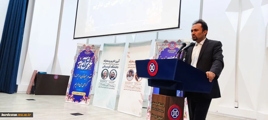 رئیس دانشگاه ملی مهارت کردستان به همراه مسئول حراست واحد استان و جمعی از کارکنان در آیین تکریم و معارفه مسئولین جدید نهاد نمایندگی مقام معظم رهبری در دانشگاه‌های استان شرکت کردند. 8