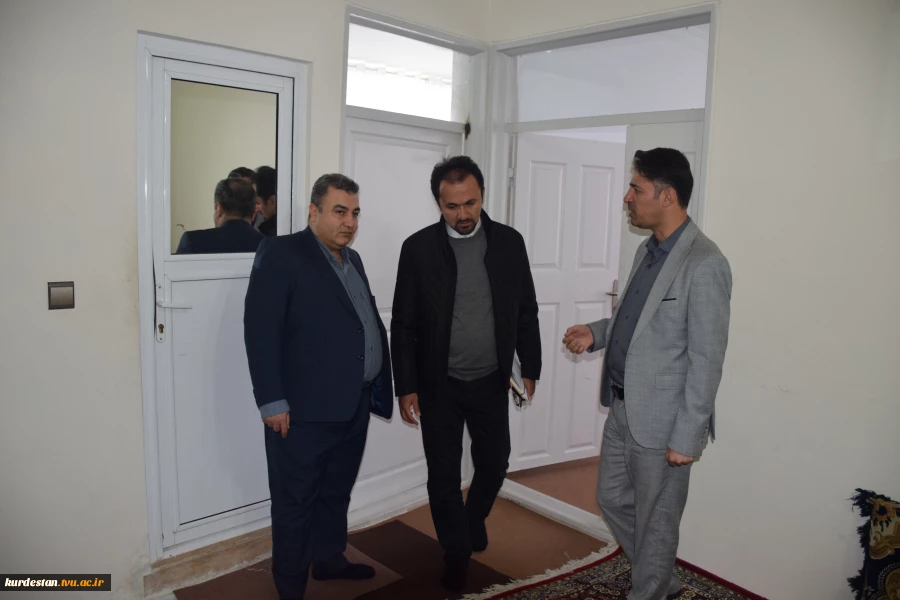 دکتر خبات نسائی رییس دانشگاه ملی مهارت کردستان از آموزشکده ملی مهارت سقز بازدید کرد 5