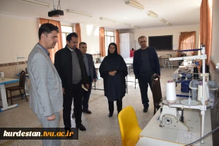 دکتر خبات نسائی رییس دانشگاه ملی مهارت کردستان از آموزشکده ملی مهارت سقز بازدید کرد 8