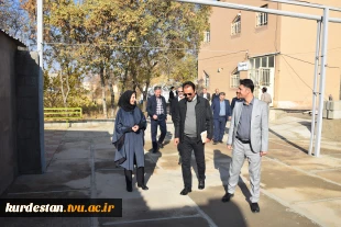 دکتر خبات نسائی رییس دانشگاه ملی مهارت کردستان از آموزشکده ملی مهارت سقز بازدید کرد 11