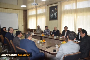 طرح اولویت های دکتر خبات نسائی رییس دانشگاه ملی مهارت واحد استان کردستان در جلسه شورای اداری آموزشکده ملی مهارت سقز 3