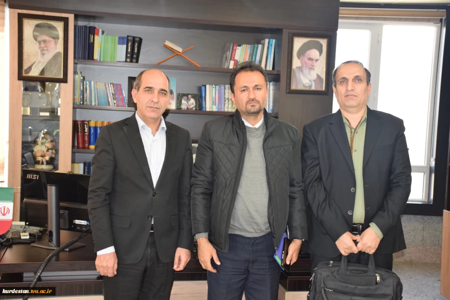 دیدار رئیس دانشگاه با مدیرکل امور مالیاتی باهدف پیگیری نشاندار کردن مالیاتی پروژه‌های درحال احداث دانشگاه ملی مهارت واحد استان کردستان 2