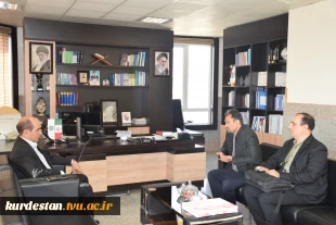 دیدار رئیس دانشگاه با مدیرکل امور مالیاتی باهدف پیگیری نشاندار کردن مالیاتی پروژه‌های درحال احداث دانشگاه ملی مهارت واحد استان کردستان 4