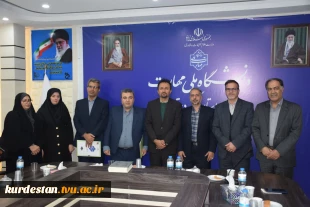 مراسم تکریم و معارفه رئیس اداره حراست دانشگاه ملی مهارت کردستان برگزار شد 2