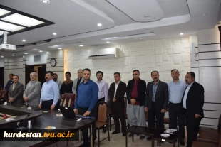 مراسم تکریم و معارفه رئیس اداره حراست دانشگاه ملی مهارت کردستان برگزار شد 4