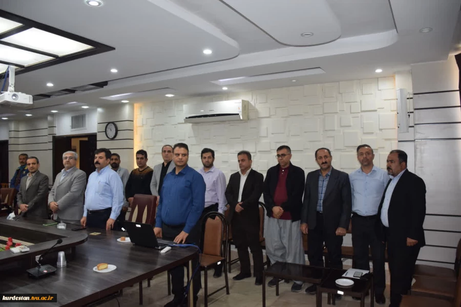 مراسم تکریم و معارفه رئیس اداره حراست دانشگاه ملی مهارت کردستان برگزار شد 4