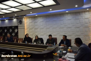 نشست نماینده وزارت علوم، تحقیقات و فناوری با اعضای هیات علمی دانشگاه ملی مهارت کردستان 5