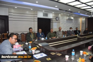 نشست نماینده وزارت علوم، تحقیقات و فناوری با اعضای هیات علمی دانشگاه ملی مهارت کردستان 6