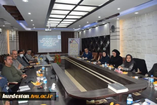 نشست نماینده وزارت علوم، تحقیقات و فناوری با اعضای هیات علمی دانشگاه ملی مهارت کردستان 8