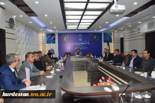 نشست نماینده وزارت علوم، تحقیقات و فناوری با کارکنان دانشگاه ملی مهارت کردستان 3