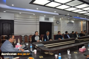 نشست نماینده وزارت علوم، تحقیقات و فناوری با کارکنان دانشگاه ملی مهارت کردستان 5