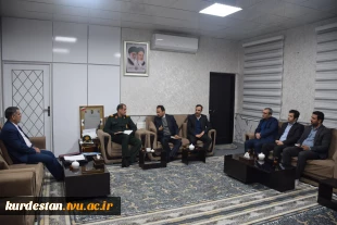 دیدار سرپرست دانشگاه ملی مهارت واحد استان کردستان با  فرمانده سپاه بیت المقدس کردستان 3