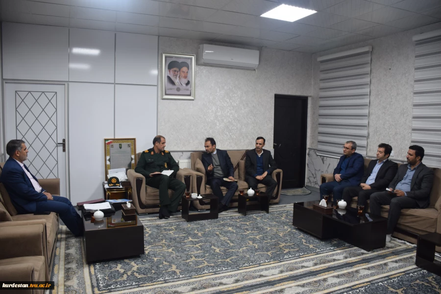 دیدار سرپرست دانشگاه ملی مهارت واحد استان کردستان با  فرمانده سپاه بیت المقدس کردستان 3