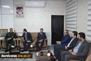 دیدار سرپرست دانشگاه ملی مهارت واحد استان کردستان با  فرمانده سپاه بیت المقدس کردستان 4