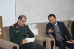 دیدار سرپرست دانشگاه ملی مهارت واحد استان کردستان با  فرمانده سپاه بیت المقدس کردستان 5