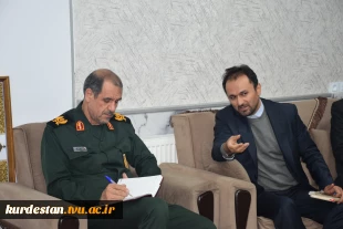 دیدار سرپرست دانشگاه ملی مهارت واحد استان کردستان با  فرمانده سپاه بیت المقدس کردستان 5